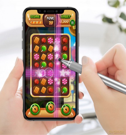 Baseus Golden Cudgel Rysik pojemnościowy Stylus Pen pióro długopis uniwersalny 2w1