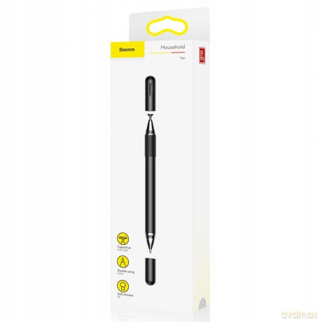 Baseus Golden Cudgel Rysik pojemnościowy Stylus Pen pióro długopis uniwersalny 2w1