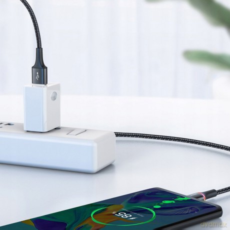 Baseus Halo Data HW Kabel USB - Type-C Huawei SCP 5A Quick Charge 3.0 40W 2m