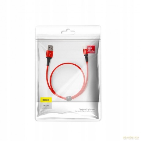 Baseus Halo Data Podświetlany kabel USB USB-C Type-C Quick Charge 3.0 25cm 3A