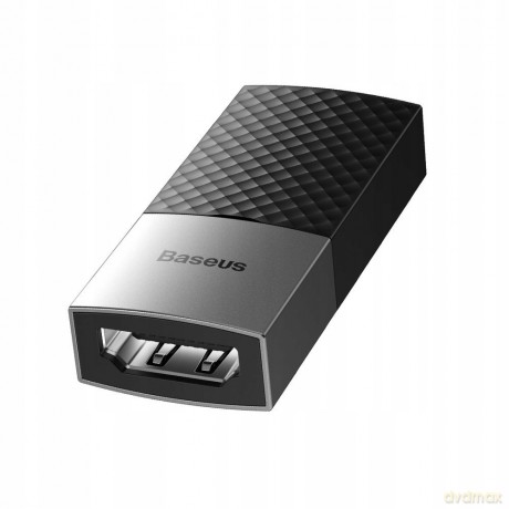 Baseus HDMI Signal Łącznik beczka przedłużacz adapter 2x HDMI (F) *EOL