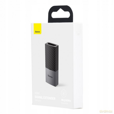Baseus HDMI Signal Łącznik beczka przedłużacz adapter 2x HDMI (F) *EOL