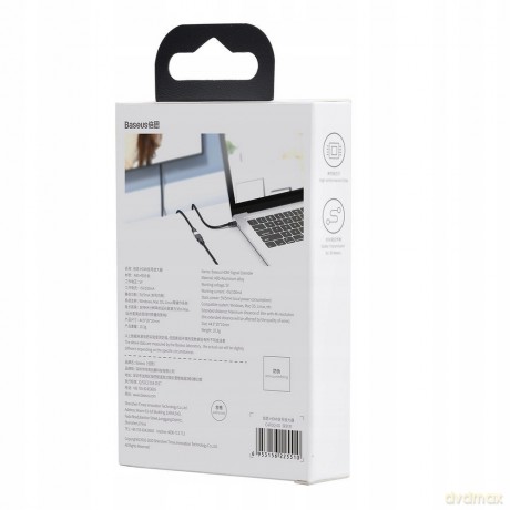 Baseus HDMI Signal Łącznik beczka przedłużacz adapter 2x HDMI (F) *EOL