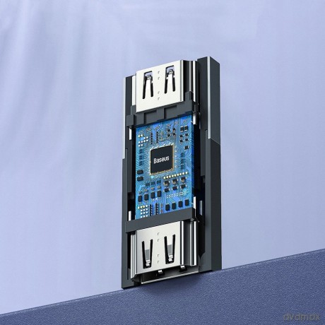 Baseus HDMI Signal Łącznik beczka przedłużacz adapter 2x HDMI (F) *EOL