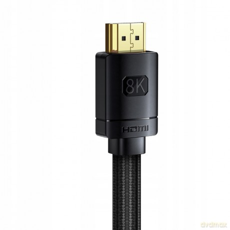 Baseus High Definition Kabel HDMI 2.1 8K 60Hz UHD 3D dynamiczny HDR 1m