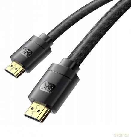 Baseus High Definition Kabel HDMI 2.1 8K 60Hz UHD 3D dynamiczny HDR 2m