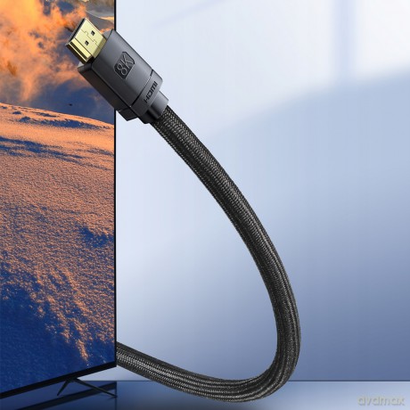 Baseus High Definition Kabel HDMI 2.1 8K 60Hz UHD 3D dynamiczny HDR 2m