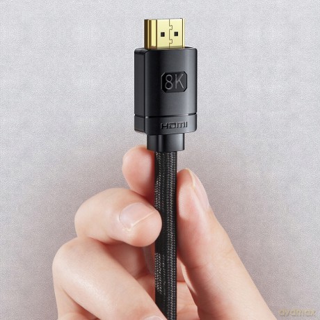 Baseus High Definition Kabel HDMI 2.1 8K 60Hz UHD 3D dynamiczny HDR 2m