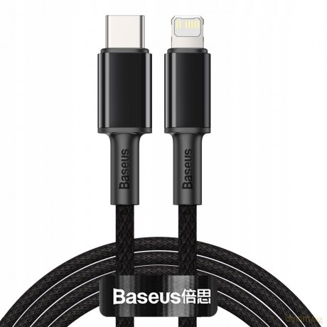 Baseus High Density Braided Kabel Type-C Lightning Power Delivery 20W 18W do serii iPhone 12