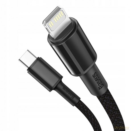 Baseus High Density Braided Kabel Type-C Lightning Power Delivery 20W 18W do serii iPhone 12