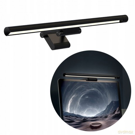 Baseus I-Wok Series Pro Lampka biurkowa na monitor komputer LED regulowana USB