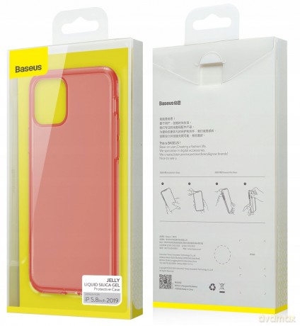 Baseus Jelly Liquid Silica Gel Etui slim obudowa case do iPhone 11 Pro EOL