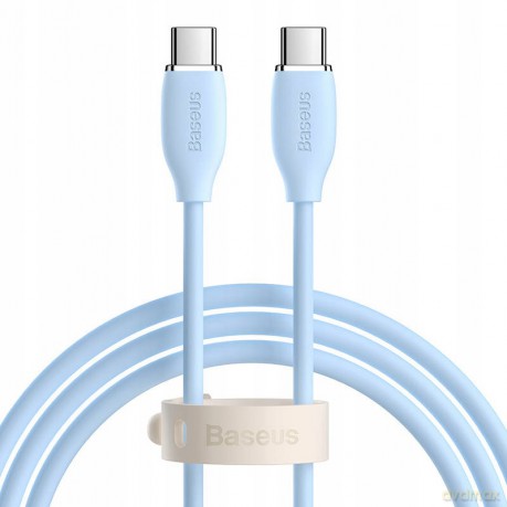 Baseus Jelly Liquid Silica Gel Kabel USB-C Type-C 100W Power Delivery QC4.0 AFC 5A 2m