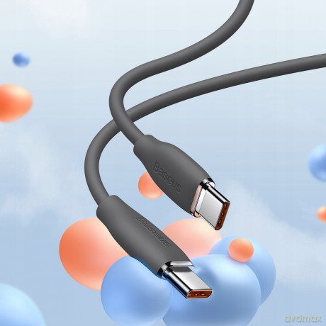 Baseus Jelly Liquid Silica Gel Kabel USB-C Type-C 100W Power Delivery QC4.0 AFC 5A 2m