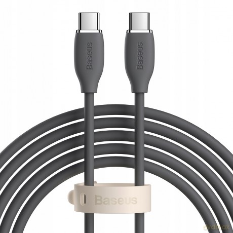 Baseus Jelly Liquid Silica Gel Kabel USB-C Type-C 100W Power Delivery QC4.0 AFC 5A 2m
