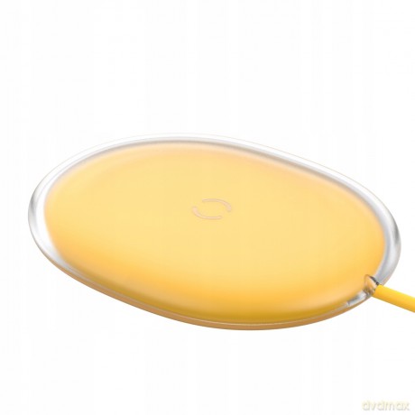 Baseus Jelly Ładowarka indukcyjna bezprzewodowa Qi 15W z kablem Type-C EOL