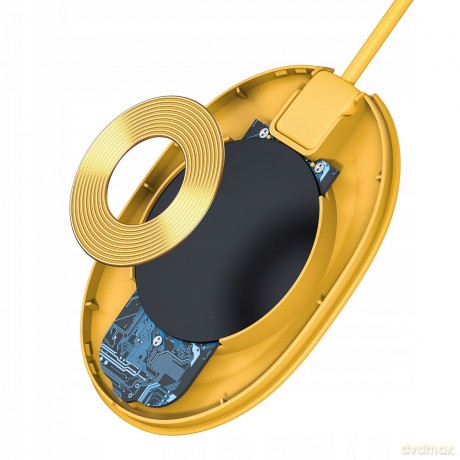 Baseus Jelly Ładowarka indukcyjna bezprzewodowa Qi 15W z kablem Type-C EOL