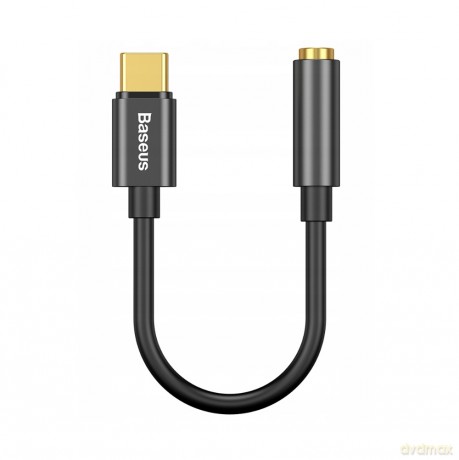 Baseus L54 Adapter Audio przejściówka z USB-C Type-C na Mini Jack 3.5mm DAC