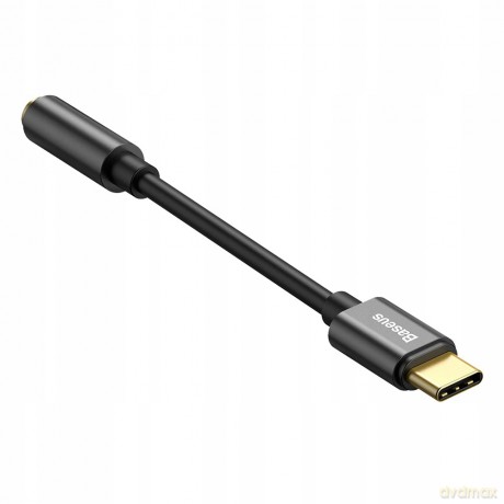 Baseus L54 Adapter Audio przejściówka z USB-C Type-C na Mini Jack 3.5mm DAC