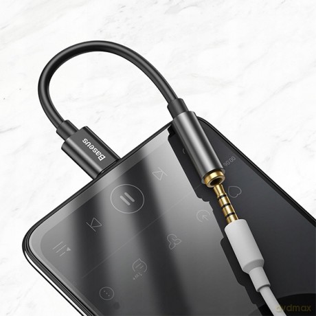 Baseus L54 Adapter Audio przejściówka z USB-C Type-C na Mini Jack 3.5mm DAC