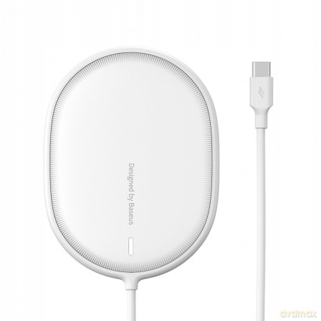 Baseus Light Magnetic Uniwersalna ładowarka indukcyjna bezprzewodowa Qi 15W MagSafe do iPhone 12