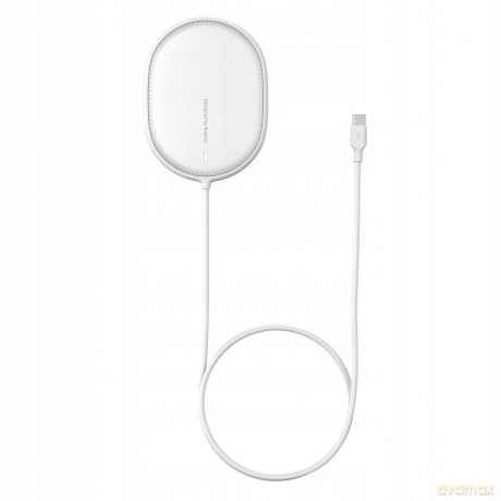 Baseus Light Magnetic Uniwersalna ładowarka indukcyjna bezprzewodowa Qi 15W MagSafe do iPhone 12
