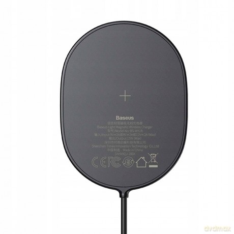 Baseus Light Magnetic Uniwersalna ładowarka indukcyjna bezprzewodowa Qi 15W MagSafe do iPhone 12
