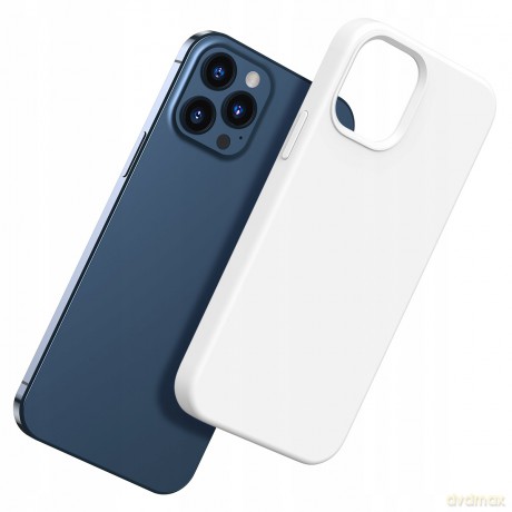 Baseus Liquid Silica Magnetic Case Etui magnetyczne Mag Case obudowa do iPhone 12 Pro Max 6.7''