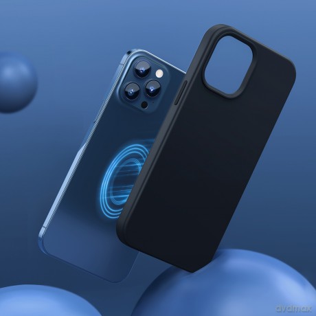 Baseus Liquid Silica Magnetic Case Etui magnetyczne Mag Case obudowa do iPhone 12 Pro Max 6.7''