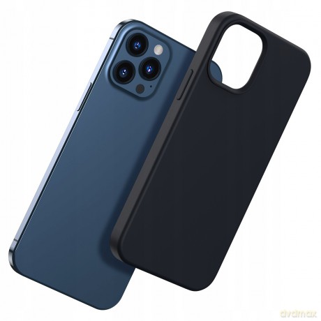 Baseus Liquid Silica Magnetic Case Etui magnetyczne Mag Case obudowa do iPhone 12 Pro Max 6.7''