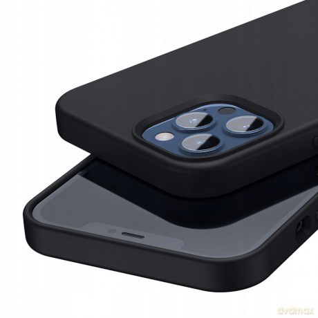 Baseus Liquid Silica Magnetic Case Etui magnetyczne Mag Case obudowa do iPhone 12 Pro Max 6.7''