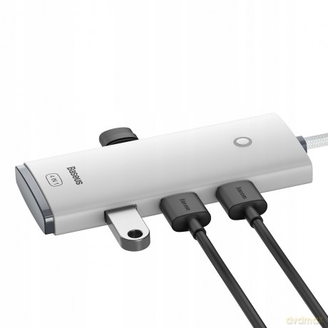 Baseus Lite Series 4-Port HUB adapter rozdzielacz USB - USB 3.0 *4 100cm