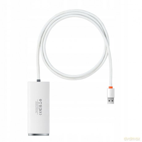 Baseus Lite Series 4-Port HUB adapter rozdzielacz USB - USB 3.0 *4 100cm
