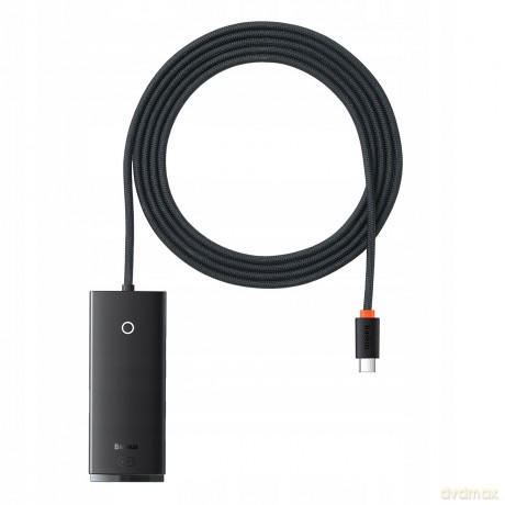 Baseus Lite Series 4-Port HUB adapter rozdzielacz USB-C - USB 3.0 *4 200cm