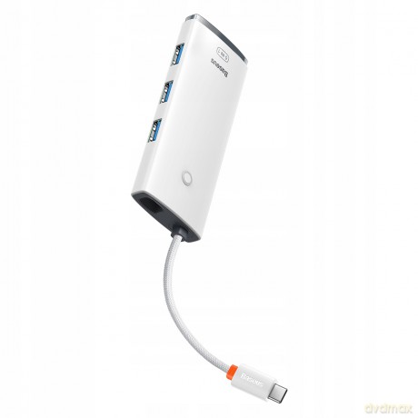 Baseus Lite Series 5-Port Adapter HUB USB-C 3x USB3.0 HDMI PD 100W