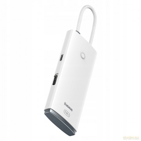 Baseus Lite Series 5-Port Adapter HUB USB-C 3x USB3.0 HDMI PD 100W