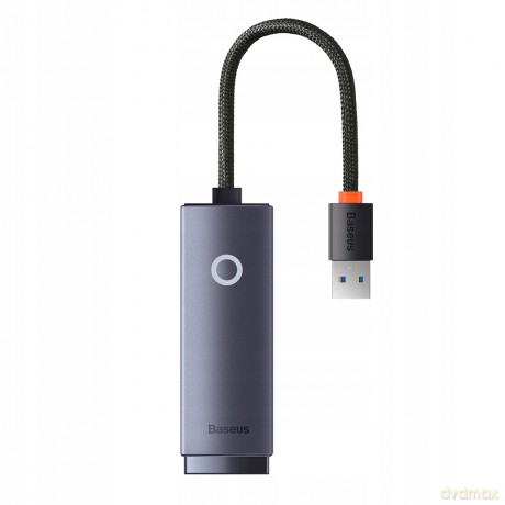 Baseus Lite Series Karta sieciowa adapter USB - Gigabit Lan RJ45 100/1000Mb