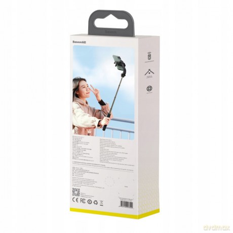 Baseus Lovely Uniaxial Selfie Stick Stabilizator Statyw Tripod Gimbal 1oś + pilot Bluetooth