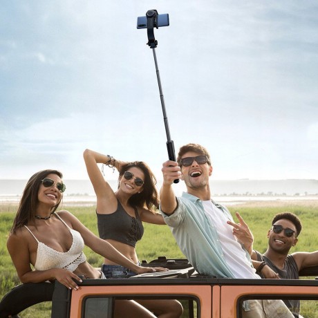 Baseus Lovely Uniaxial Selfie Stick Stabilizator Statyw Tripod Gimbal 1oś + pilot Bluetooth