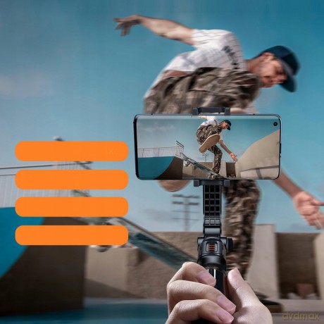Baseus Lovely Uniaxial Selfie Stick Stabilizator Statyw Tripod Gimbal 1oś + pilot Bluetooth