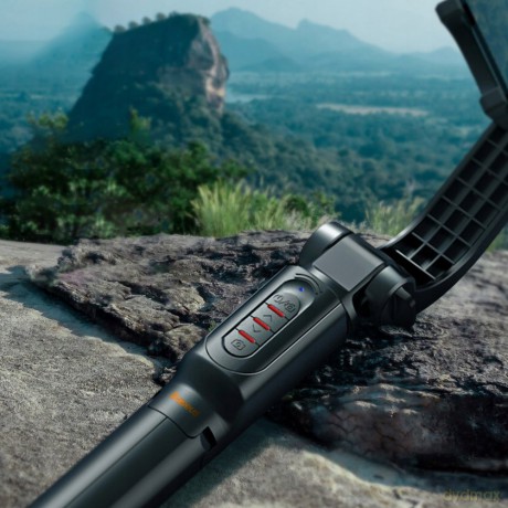 Baseus Lovely Uniaxial Selfie Stick Stabilizator Statyw Tripod Gimbal 1oś + pilot Bluetooth