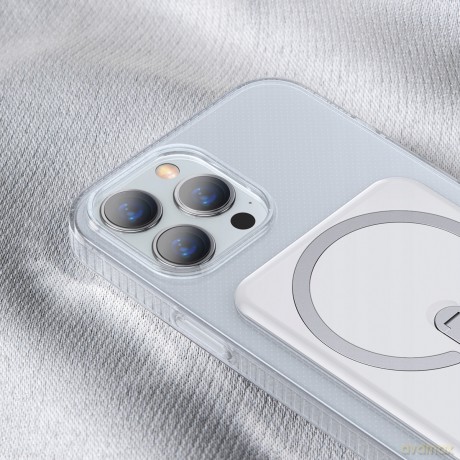 Baseus Magnetic Phone Case Etui obudowa case z podstawką do iPhone 13 Pro Max 6.7''