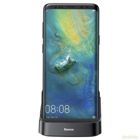 Baseus Mate Docking Inteligentna stacja dokująca Type-C 15W Adapter HUB HDMi 4k30hz 3xUSB SD Micro SD