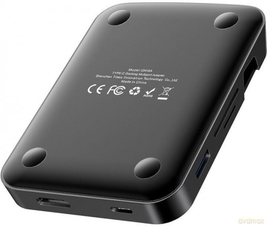 Baseus Mate Docking Inteligentna stacja dokująca Type-C 15W Adapter HUB HDMi 4k30hz 3xUSB SD Micro SD