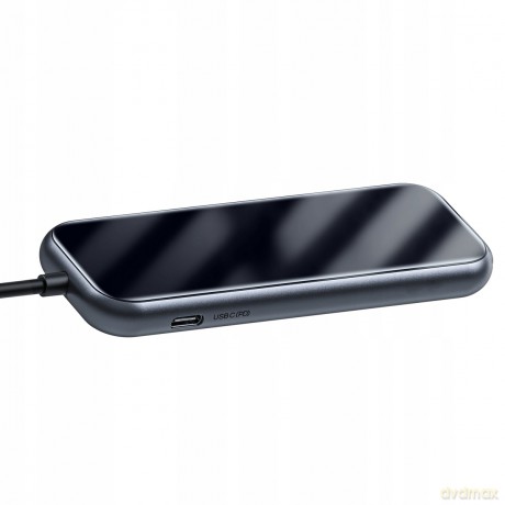 Baseus Multi-functional HUB Adapter przejściówka HUB USB-C - 3xUSB 3.0 HDMI SD/TF PD 60W
