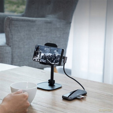Baseus Multi-functional HUB Adapter przejściówka HUB USB-C - 3xUSB 3.0 HDMI SD/TF PD 60W