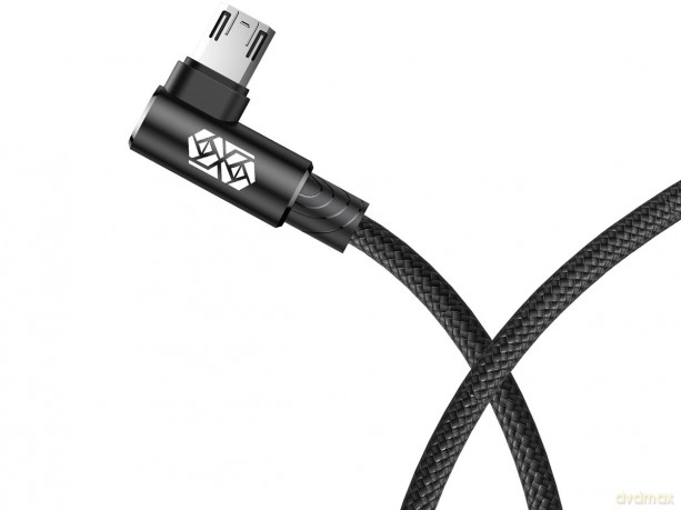 Baseus MVP Elbow Wzmocniony kabel kątowy przewód USB - Micro USB dwustronny 1.5A 2M