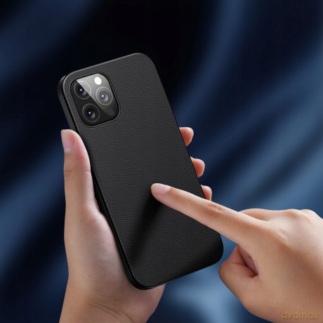 Baseus Original Magnetic Obudowa pokrowiec case etui magnetyczne skórzane do iPhone 12 Pro Max 6.7''
