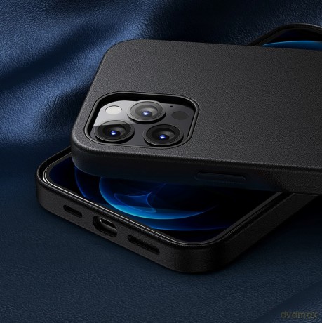 Baseus Original Magnetic Obudowa pokrowiec case etui magnetyczne skórzane do iPhone 12 Pro Max 6.7''