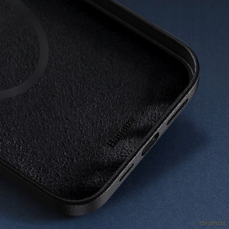 Baseus Original Magnetic Obudowa pokrowiec case etui magnetyczne skórzane do iPhone 12 Pro Max 6.7''